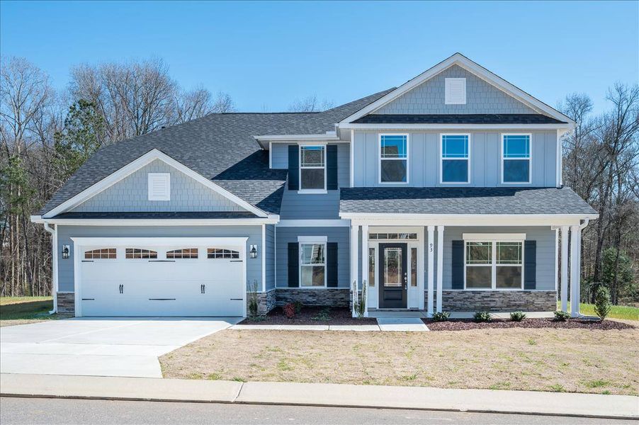 Front exterior of a home in the Waverly Place community, located in Richlands, NC (Image 13).