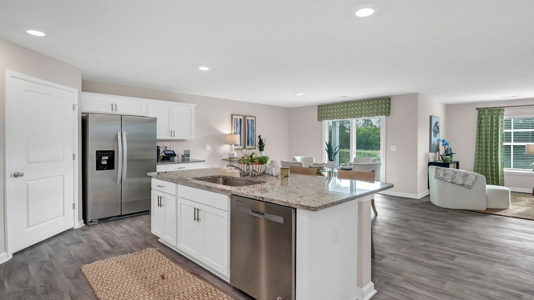 Furnished interior in a model home at Gates Village in Lugoff (Image 12).