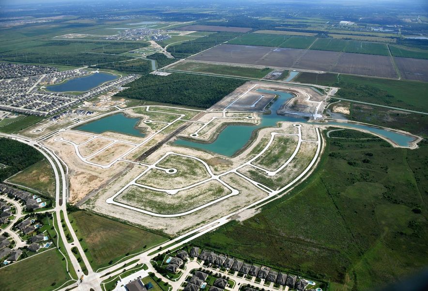 Site preparation and early development at Legacy in League City, TX (Image 21).