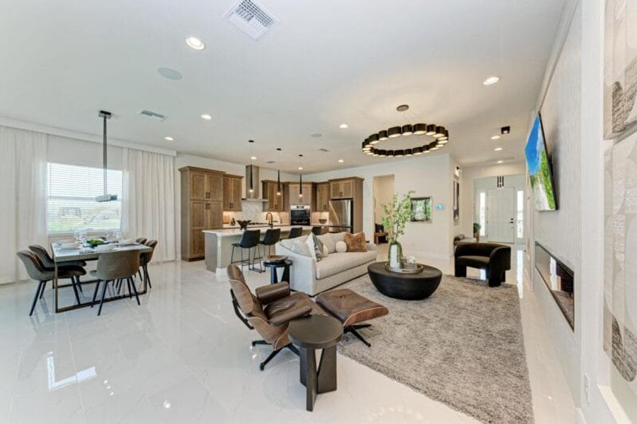 Furnished interior in a model home at Inspiration at Watercolor Place in Bradenton (Image 71). Furnished interior in a model home at Inspiration at Watercolor Place in Bradenton (Image 71).