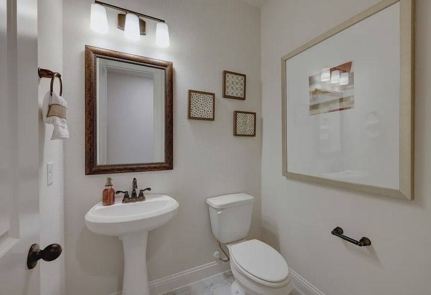 Model home powder room - 6 of 19