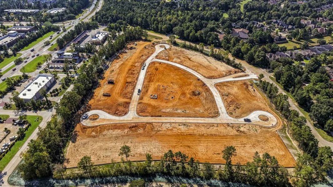 Site preparation and early development at Woodforest 60s in Montgomery, TX (Image 9).