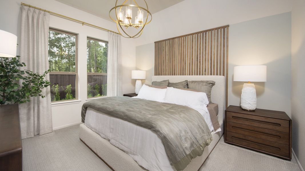 Furnished interior in a model home at Woodhavyn 40' in Magnolia (Image 5). Furnished interior in a model home at Woodhavyn 40' in Magnolia (Image 5).