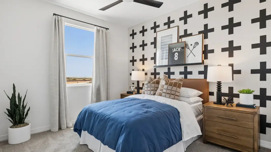 Furnished interior in a model home at El Cidro in Goodyear (Image 16). Furnished interior in a model home at El Cidro in Goodyear (Image 16).