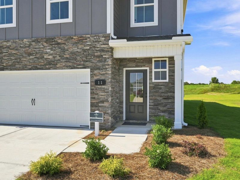 Exterior details of a home in Bailey Park, Fayetteville (Image 3).