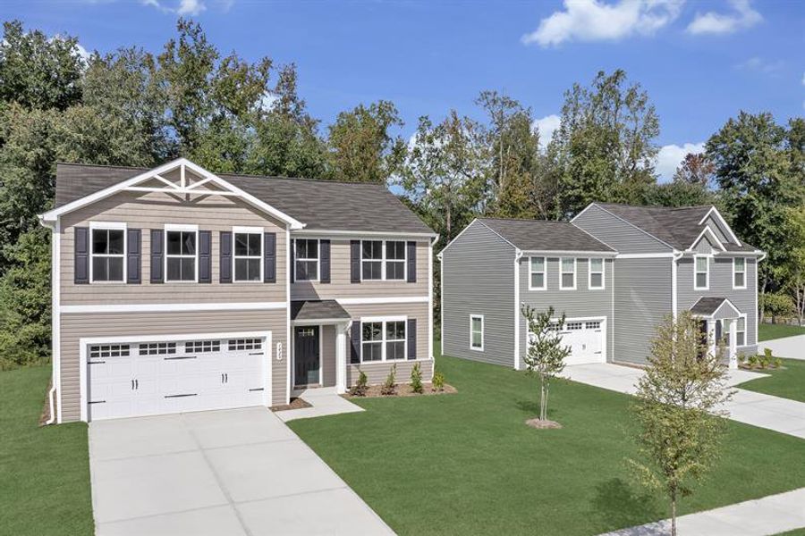 Beautiful, spacious homesites in a peaceful setting with amenities step from your front door.