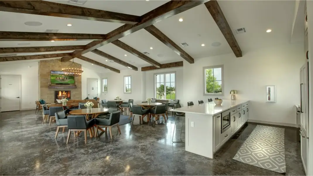 Wildcat Ranch Amenity Clubhouse Interior Wildcat Ranch Amenity Clubhouse Interior