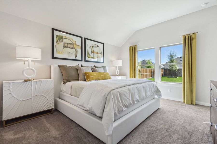 REPRESENTATIVE PHOTO – Primary Suite in a Diamond model home by Trophy Signature Homes