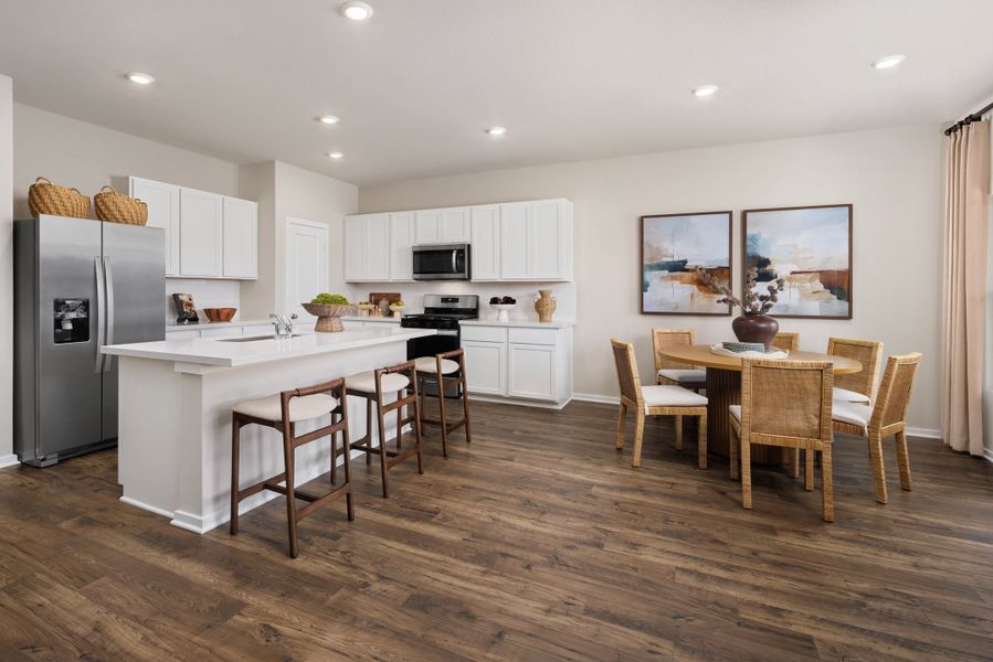 Furnished interior in a model home at Heartland in Heartland (Image 9).