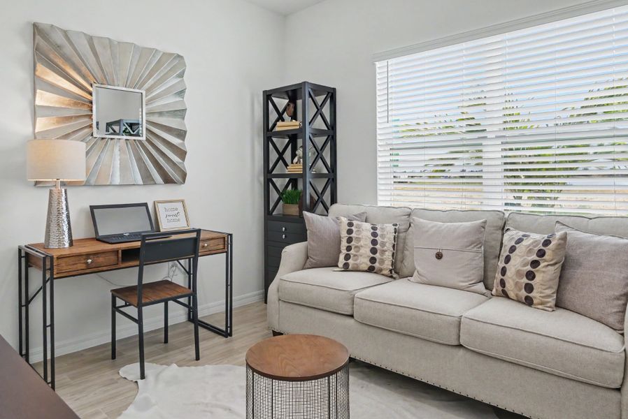 Furnished interior in a model home at Palm Bay Premier in Palm Bay (Image 6).