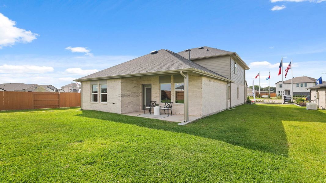 Front exterior of a home in the Cypress Green community, located in Hockley, TX (Image 7). Front exterior of a home in the Cypress Green community, located in Hockley, TX (Image 7).