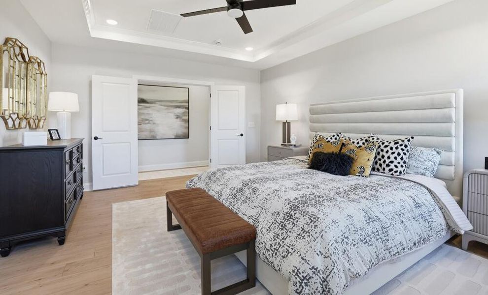 Furnished interior in a model home at Alexander Landing in Mint Hill (Image 20). Furnished interior in a model home at Alexander Landing in Mint Hill (Image 20).