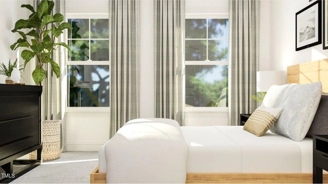 Furnished interior in a model home at Retreat at Robertson: Summit in Knightdale (Image 5).