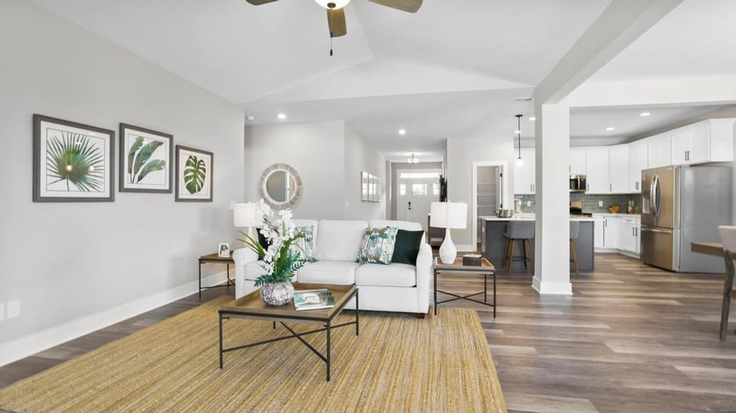 Furnished interior in a model home at Shadowood in Seneca (Image 21).