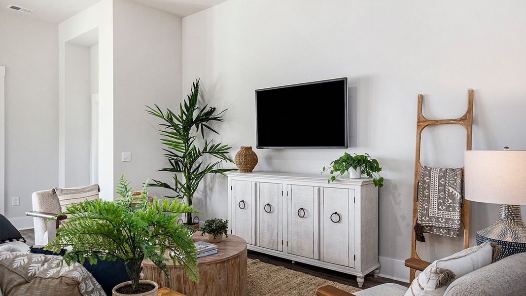 Furnished interior in a model home at Coastal Farms in Conway (Image 6).