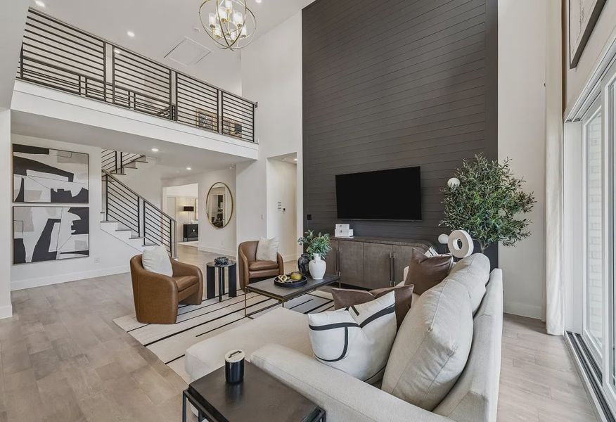 Plan 4069 Model Great Room - 4 of 12