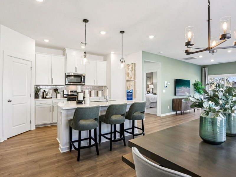 Furnished interior in a model home at Greystone - Ridge Series in Smyrna (Image 5).