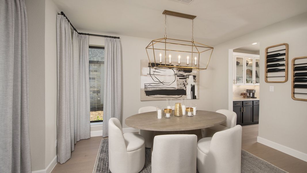 Furnished interior in a model home at Two Step Farm 60' in Montgomery (Image 10).