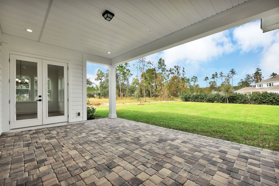 Exterior details of a home in Courtney Oaks at SilverLeaf, St. Augustine (Image 2).