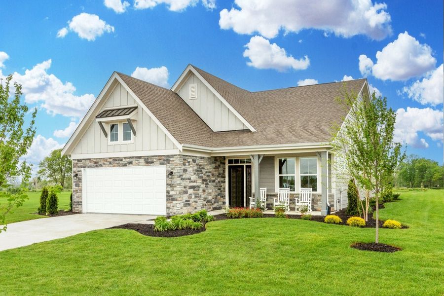 Front exterior of a home in the Vista Hills community, located in Louisville, KY (Image 4). Front exterior of a home in the Vista Hills community, located in Louisville, KY (Image 4).