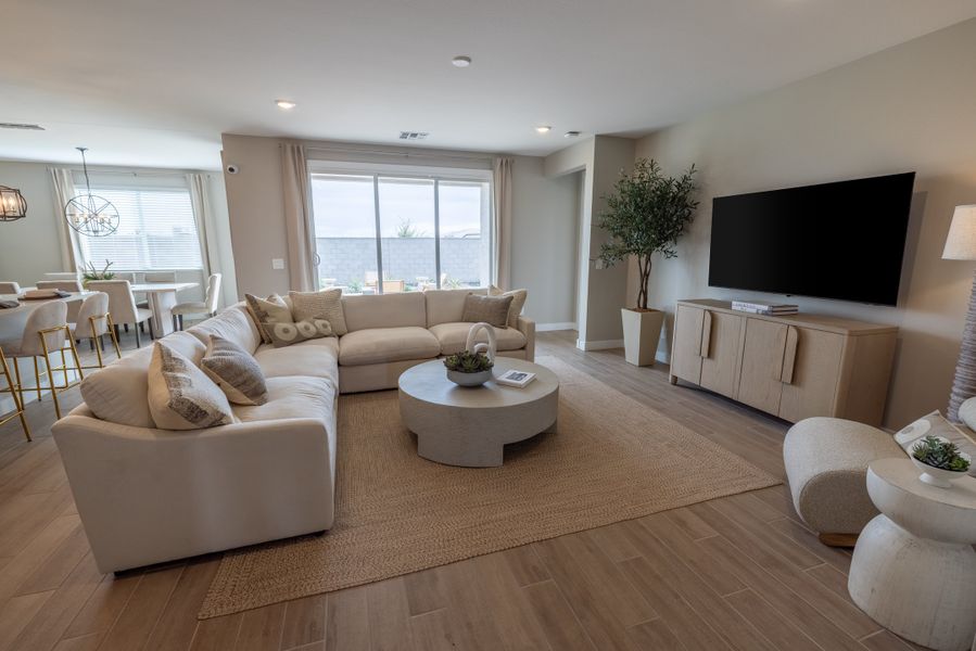 Furnished interior in a model home at Legacy Place in Glendale (Image 9). Furnished interior in a model home at Legacy Place in Glendale (Image 9).