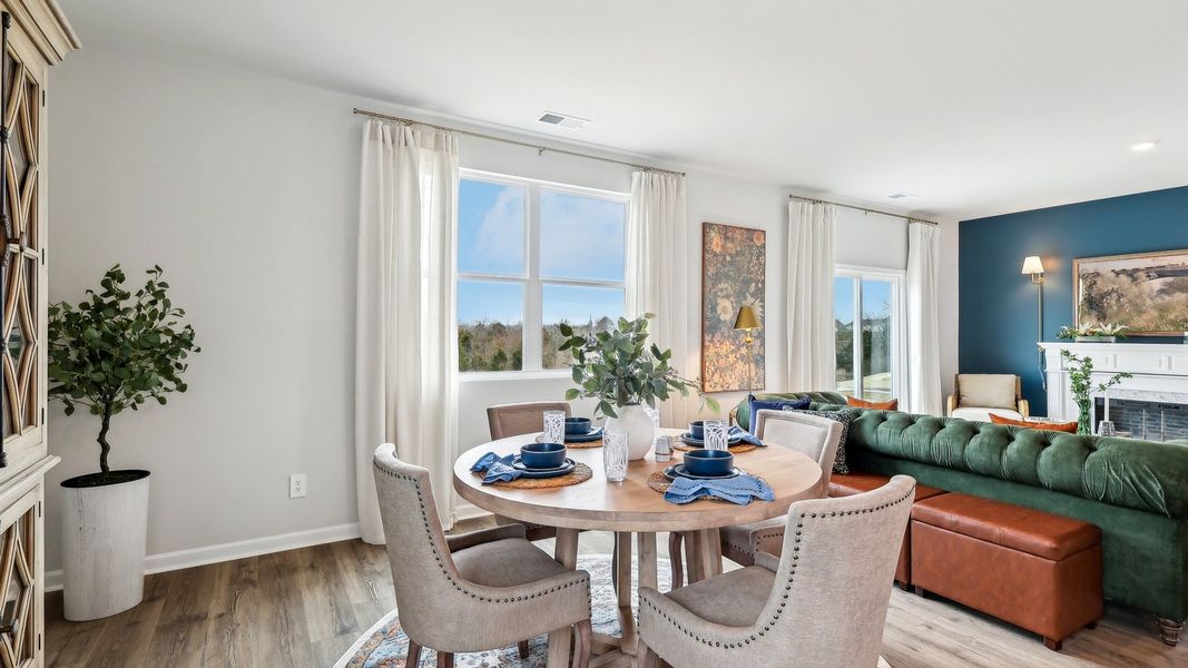 Furnished interior in a model home at Percy Cove in Antioch (Image 5). Furnished interior in a model home at Percy Cove in Antioch (Image 5).