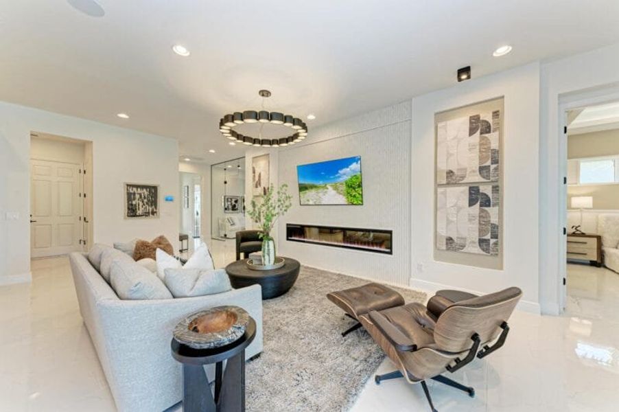 Furnished interior in a model home at Inspiration at Watercolor Place in Bradenton (Image 70). Furnished interior in a model home at Inspiration at Watercolor Place in Bradenton (Image 70).