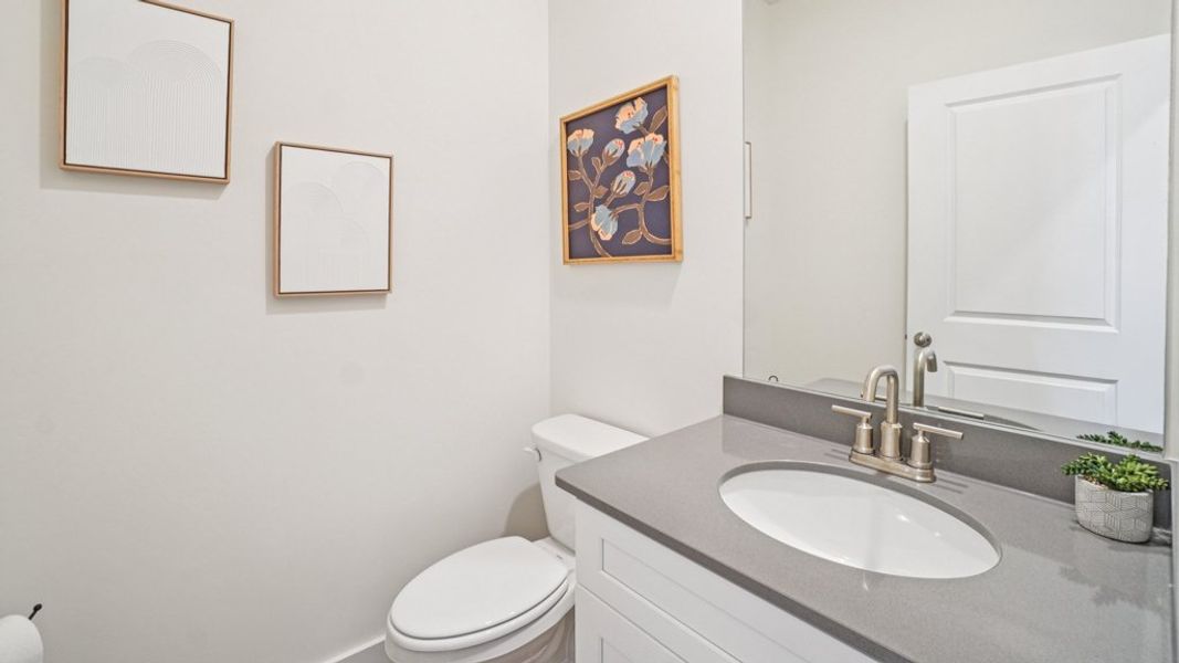 Furnished interior in a model home at Keebler Meadows in Johnson City (Image 24).