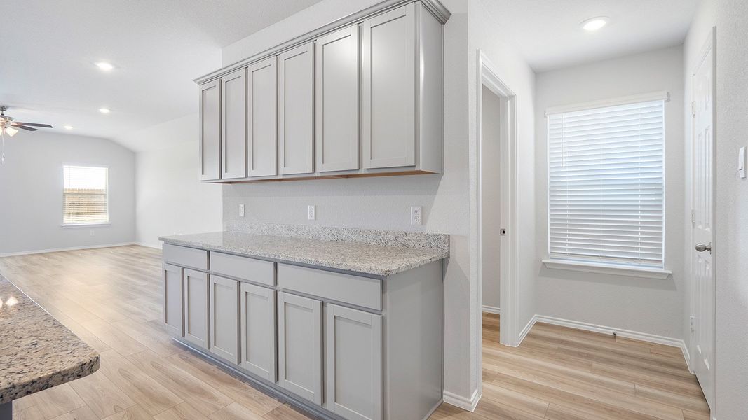 Furnished interior in a model home at Creekside Hills in Copperas Cove (Image 18).