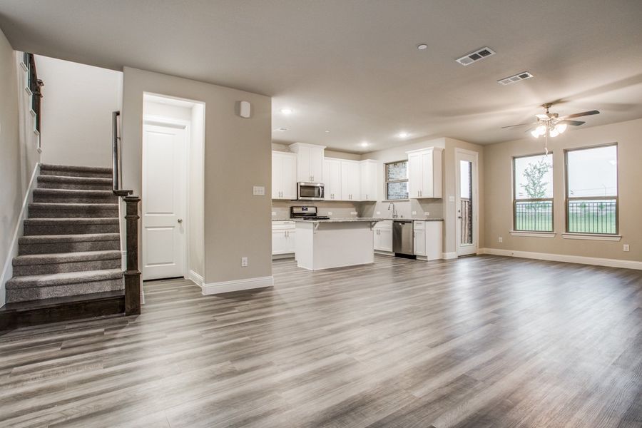 Image 5 of the Prairie Commons Townhomes community in Plano, TX.