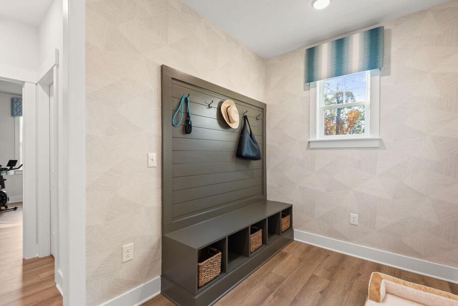 Furnished interior in a model home at Fiddler's Ridge in Advance (Image 22).