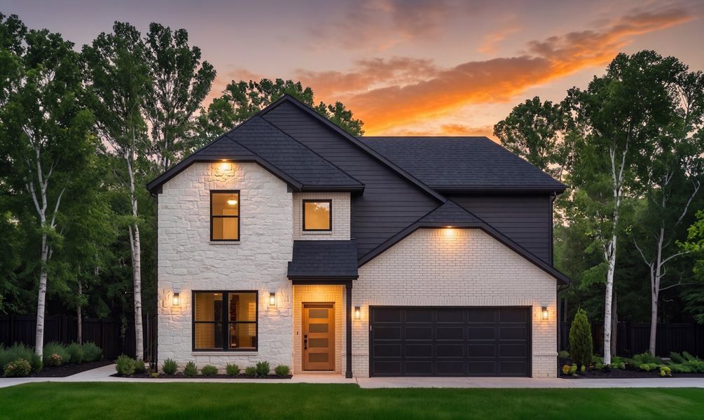 Front exterior of a home in the Weltner Farms community, located in New Braunfels, TX (Image 2). Front exterior of a home in the Weltner Farms community, located in New Braunfels, TX (Image 2).