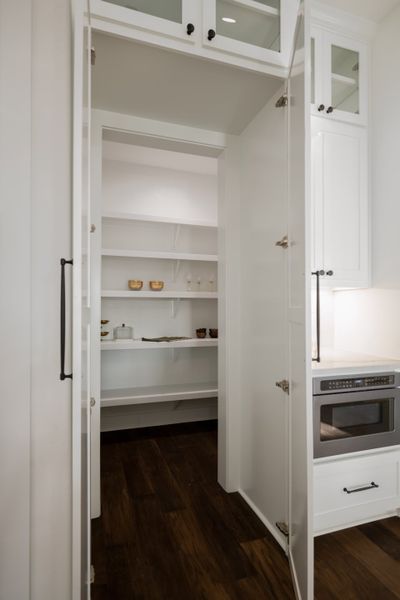 Furnished interior in a model home at Greens Prairie Reserve in College Station (Image 30).