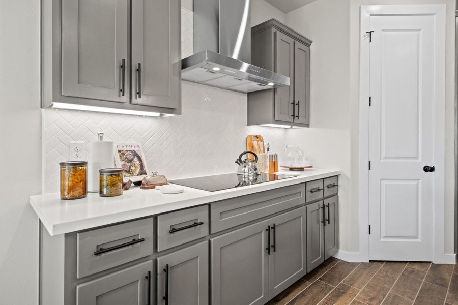 Furnished interior in a model home at Las Cruces in Alamo (Image 31).