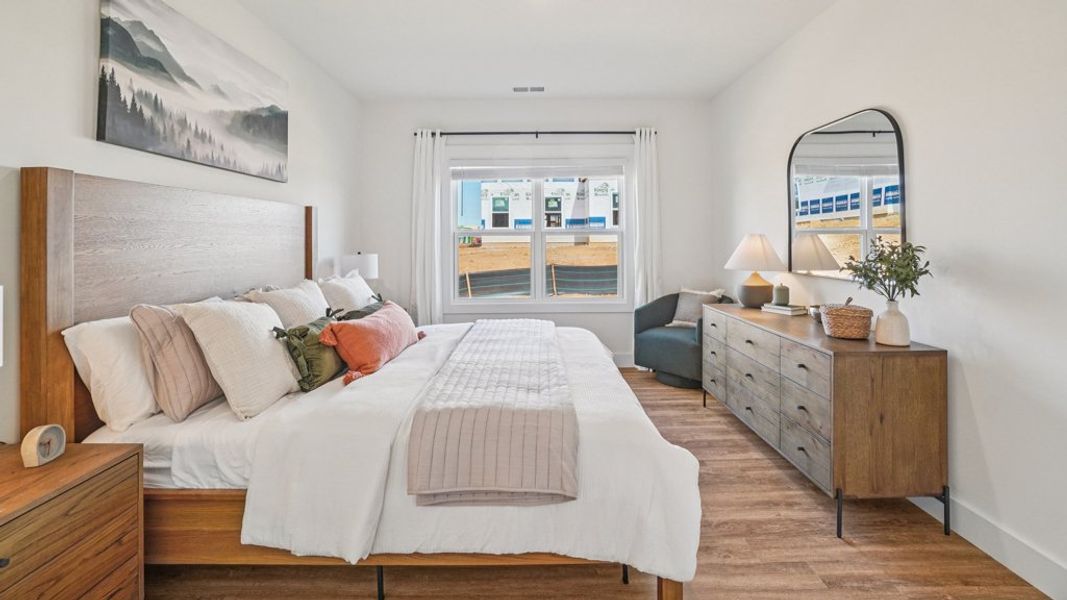 Furnished interior in a model home at Saint Andrews Garth in Kingsport (Image 29).