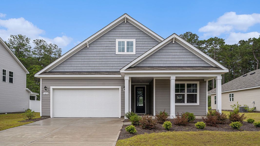 Front exterior of a home in the Spring View Landing community, located in Loris, SC (Image 10).