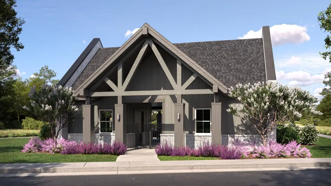 Front exterior of a home in the McFarland Farms community, located in Mount Juliet, TN (Image 3).