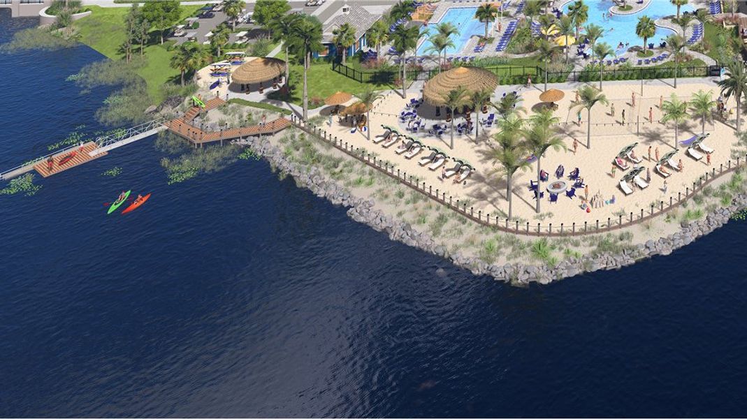 Tuckers Cove Amenity Aerial