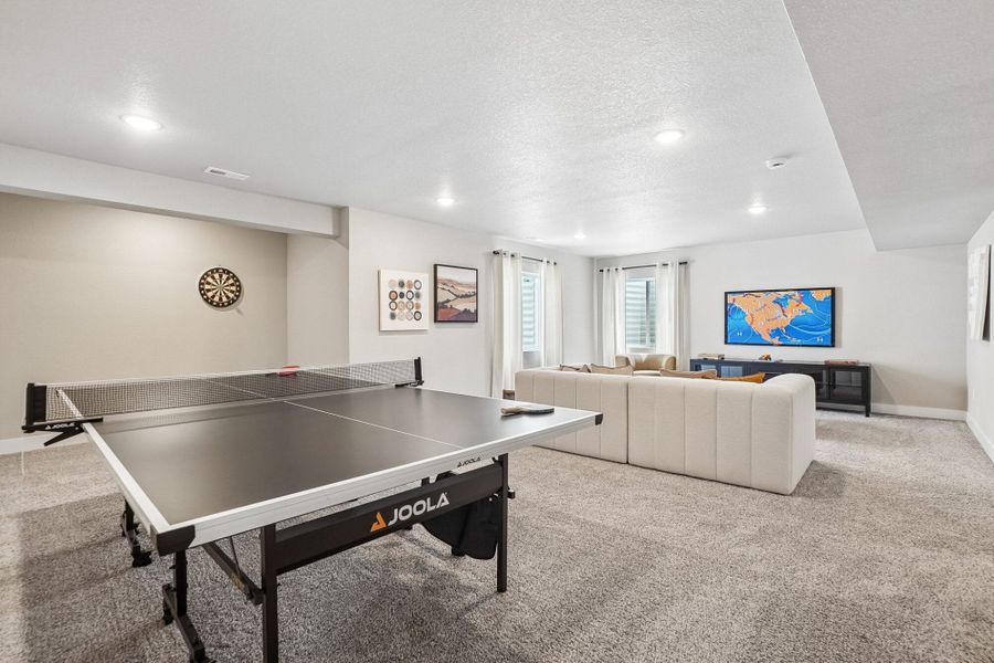 Furnished interior in a model home at Aspen Ranch in Fountain (Image 45).