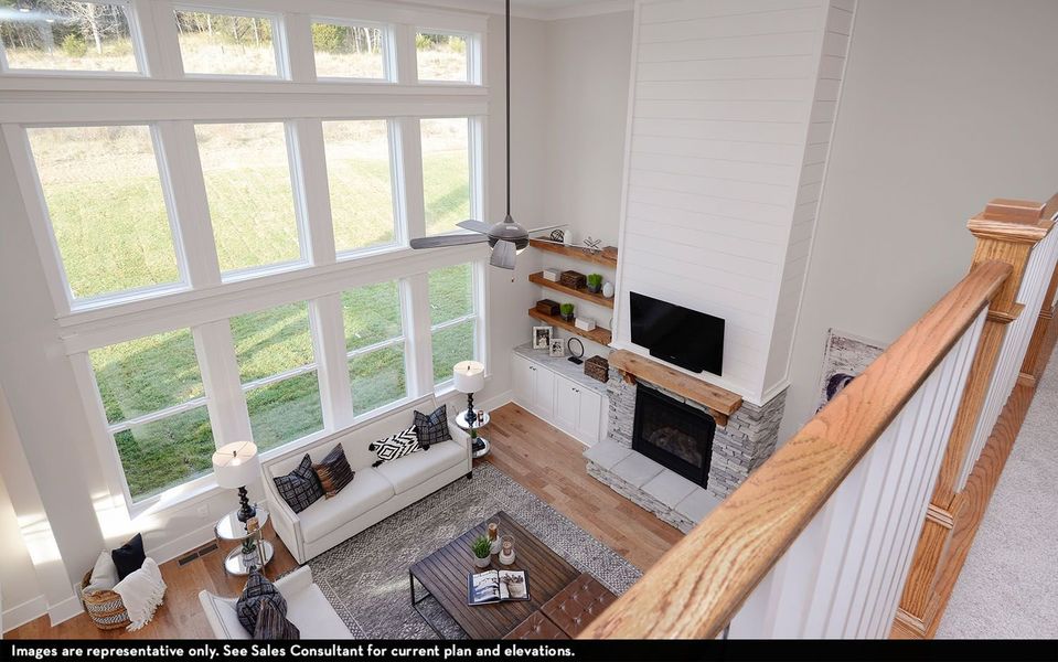 Furnished interior in a model home at Belvoir in Fairview (Image 25). Furnished interior in a model home at Belvoir in Fairview (Image 25).