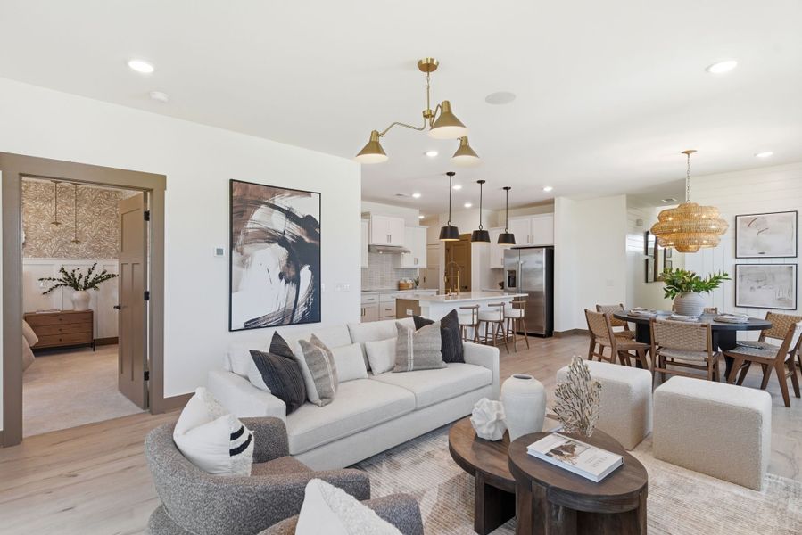 Furnished interior in a model home at Terrapin in Leland (Image 40). Furnished interior in a model home at Terrapin in Leland (Image 40).
