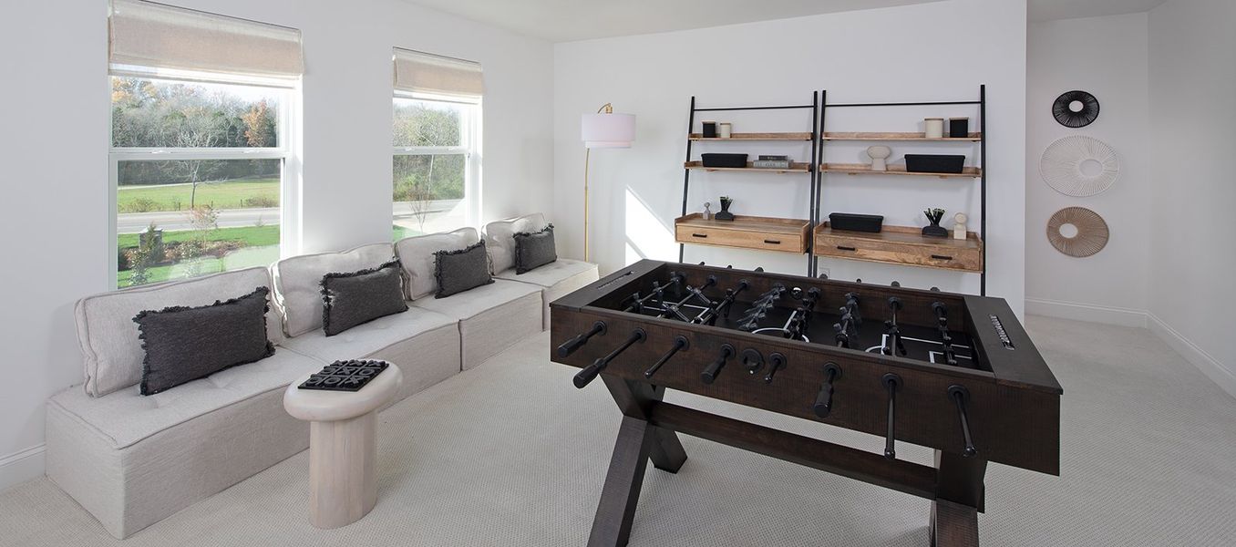 Furnished interior in a model home at Willow Landing in Mount Juliet (Image 14).