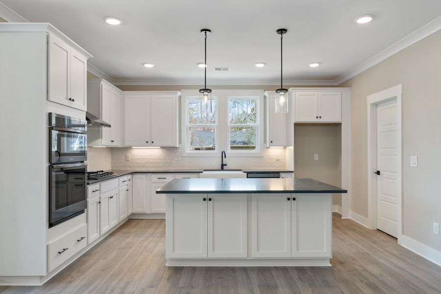Furnished interior in a model home at Double Springs in Taylors (Image 79). Furnished interior in a model home at Double Springs in Taylors (Image 79).