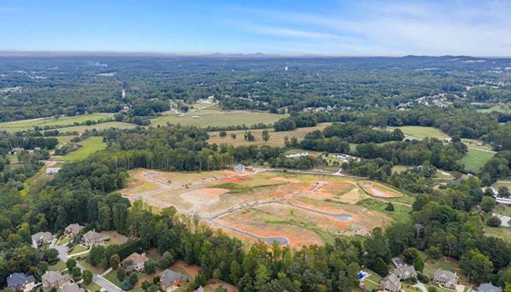 Site preparation and early development at Thalley Creek Estates in Cumming, GA (Image 21).