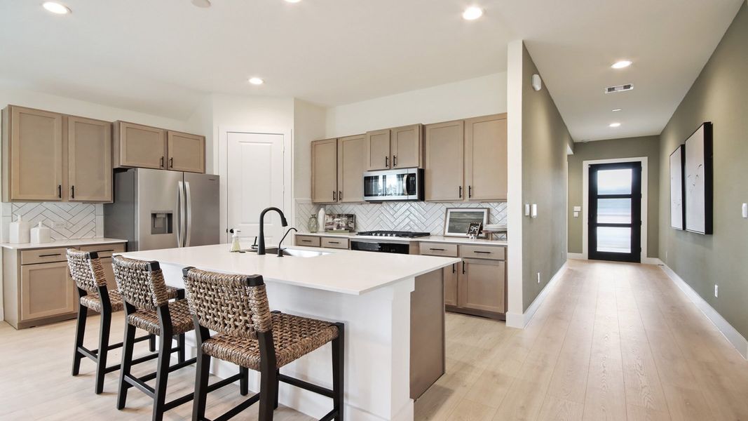 Furnished interior in a model home at Mill Creek Estates in Magnolia (Image 15). Furnished interior in a model home at Mill Creek Estates in Magnolia (Image 15).