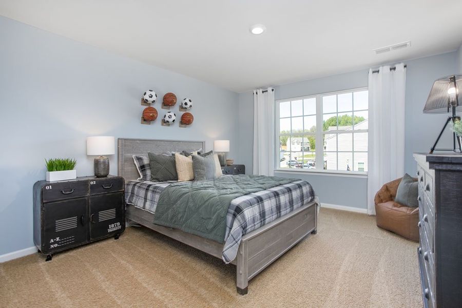 Furnished interior in a model home at Steeplegate Village in Trinity (Image 20).