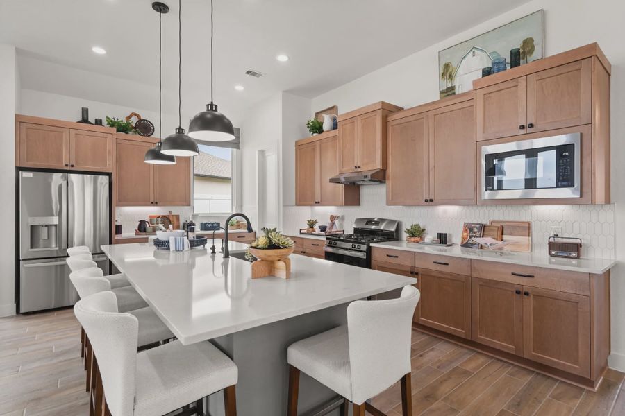 Furnished interior in a model home at Jubilee Chateau in Hockley (Image 6).