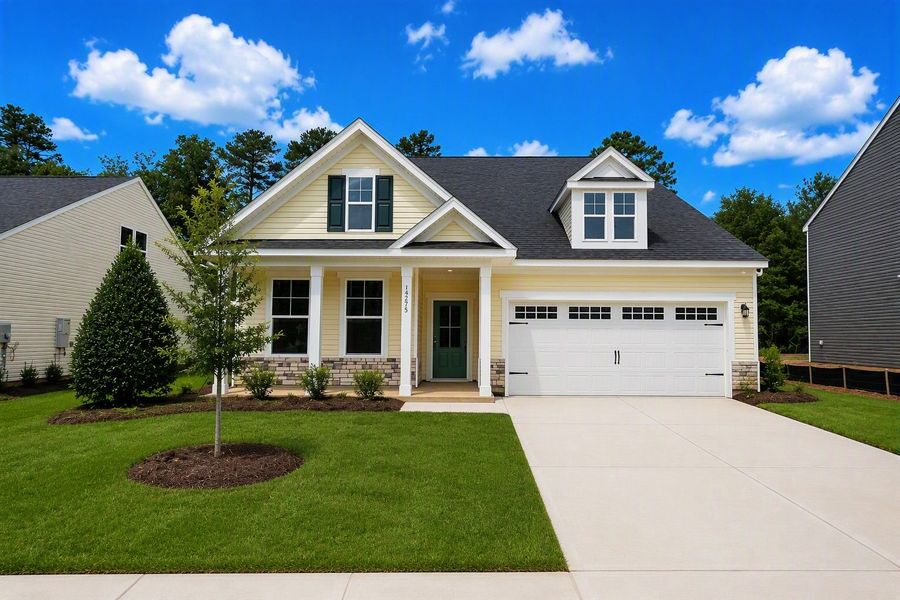Front exterior of a home in the Orchid Ridge at The Hive community, located in North Augusta, SC (Image 18).