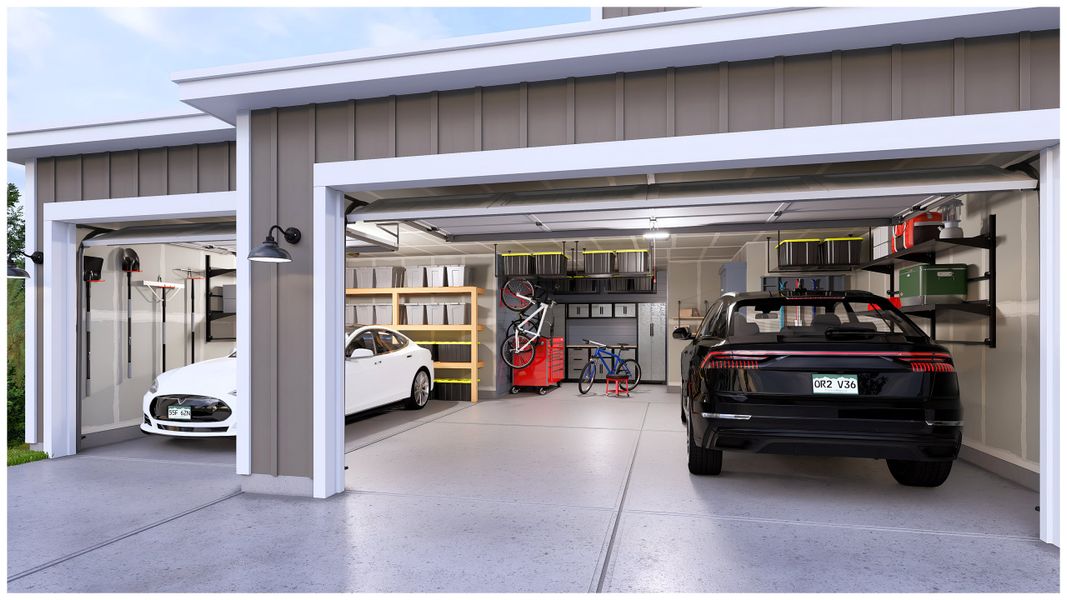 Furnished interior in a model home at Macanta City Collection in Castle Rock (Image 8).