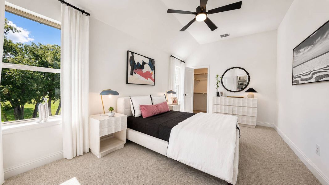 Furnished interior in a model home at Parker Ranch in Parker (Image 11). Furnished interior in a model home at Parker Ranch in Parker (Image 11).